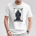 Death Tarot Card 13 Craft Gothic Reaper Aesthetic Tシャツ 面白い贈り物