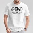Dios Cristiano Es Bueno Todo El Tiempo Camiseta unisex Regalos divertidos