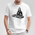 Djモナリザ Tシャツ 面白い贈り物
