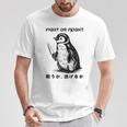 Fight Or Flight Meme Penguin With Knife T-Shirt Unique Gifts