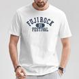 Fuji Rock 25 College Amazon Limited Color Heather Gray Tシャツ 面白い贈り物