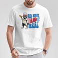 Raccoon 4Th Of July Patriotic Cute Red White And Feral T-Shirt Unique Gifts