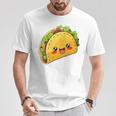 Tacoquad Kawaii Mexican Food Lover Intagetyle 長袖tシャツ Tシャツ 面白い贈り物