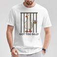 Goose Got Tooilly Hilariousilly Goose Gese Duck Meme Tシャツ 面白い贈り物