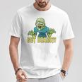 Got Brains Hungry Zombie ハロウィン 漫画 ゾンビ Tシャツ 面白い贈り物