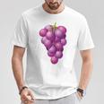 Grapes 葡萄 コスチューム シャツ Tシャツ 面白い贈り物