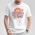 Groovy Best Mom Ever Best 母の日 長袖tシャツ Tシャツ 面白い贈り物