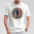 Honor Remember Memorial Day ヴィンテージポピーフラワー 愛国的 長袖tシャツ Tシャツ 面白い贈り物