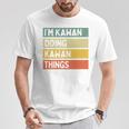 I'm Kawan Doing Kawan Things 面白い名言 長袖tシャツ Tシャツ 面白い贈り物
