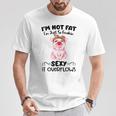 I'm Not Fat シャツ Tシャツ 面白い贈り物