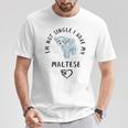 I'm Notingle I Have My Maltesealentines マルチーズ犬 Tシャツ 面白い贈り物