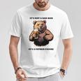 It's Not A Dad Bod、ビールで最高の人生を生きる父熊 長袖tシャツ Tシャツ 面白い贈り物