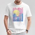 Japan City Pop カワイイ 80年代 日本アニメ 音楽 美学 Tシャツ 面白い贈り物