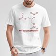 Just Call Me Dynamite ニトログリセリン 化学分子 ユーモア Tシャツ 面白い贈り物