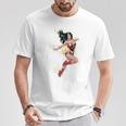 Justice Leagueimple Wonder T-Shirt Lustige Geschenke