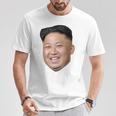 Kim Jong Un Big Face ロケットマン 北朝鮮パロディ Tシャツ 面白い贈り物