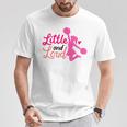 Little And Loud チアリーダー コスチューム チアリーディング 女の子 Tシャツ 面白い贈り物