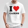 I Love Cairns Tシャツ 面白い贈り物