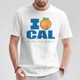 I Love Cal Be A Peach Vote For Big Dumper T-Shirt Unique Gifts