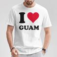 I Love Guam Tシャツ 面白い贈り物