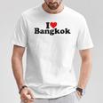 I Love Heart Bangkok タイ Bk Bkk Tシャツ 面白い贈り物