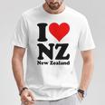 I Love Heart ニュージーランド Nz キウイマオリ文化 Tシャツ 面白い贈り物