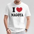 I Love Nagoya 名古屋大好き Tシャツ 面白い贈り物