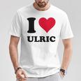 I Love Ulric Tシャツ 面白い贈り物