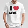 I Loveeoul アイ・ラブ・ソウル Tシャツ 面白い贈り物