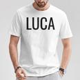 Luca Tシャツ 面白い贈り物