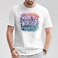 Made To Worship シャツ 礼拝シャツ メンズ & レディース God Tシャツ 面白い贈り物
