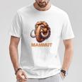 Mammut 氷河期 石器時代 象 ダス イスト マムート コスチューム 長袖tシャツ Tシャツ 面白い贈り物