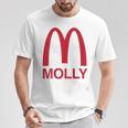 Molly Raveファッションedmtシャツ Tシャツ 面白い贈り物