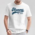 Mommy Est 2025 Mommy To Be New Mommy Pregnancy Tシャツ 面白い贈り物