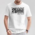 For New Mom Retro Checkered Mama Est 2024 T-Shirt Personalized Gifts
