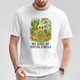 My Kind Ofocial Circle Plantkeleton ユーモア Tシャツ 面白い贈り物