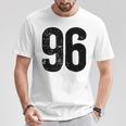 Número 96 Camiseta unisex Regalos divertidos