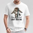 Ohne Esel Läuft Hier Nix ロバ 牧場 農業 ロバ Tシャツ 面白い贈り物