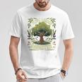 Olive Garden Gangster Olive Tree Graphic 長袖tシャツ Tシャツ 面白い贈り物