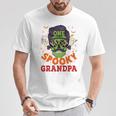 Onepooky Grandpa ハロウィン ホラーマン サングラス ファミリー 長袖tシャツ Tシャツ 面白い贈り物