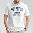 Paulmiths New York Ny ビンテージ アスレチック スポーツデザイン Tシャツ 面白い贈り物