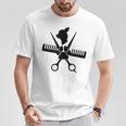 Peluquería Canina Peluquería Canina Divertida In Mangas Camiseta unisex Regalos divertidos