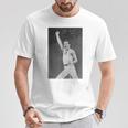 Queen Live Aid フレディ・マーキュリー・ウェンブリー・スタジアム 1985 Tシャツ 面白い贈り物