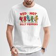 Red Hotilly Peppers Tシャツ 面白い贈り物