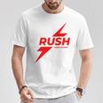 Rush Poppers リキッドインセンス オリジナルゲイボトム Tシャツ 面白い贈り物