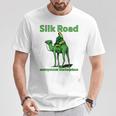 Silk Road 匿名マーケットプレイス キャメル ダークウェブ 暗号 Btc Tシャツ 面白い贈り物
