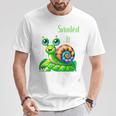 Snailed Itかわいいカタツムリ 長袖tシャツ Tシャツ 面白い贈り物