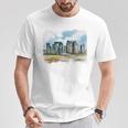 Stonehenge イギリス土産 ストーンヘンジ。 長袖tシャツ Tシャツ 面白い贈り物