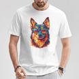 Swedishallhund 犬 モチーフ ペット サングラスwedishallhund Tシャツ 面白い贈り物