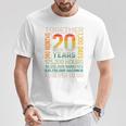 Together 20 Years Forever To Go 結婚20周年記念 Tシャツ 面白い贈り物